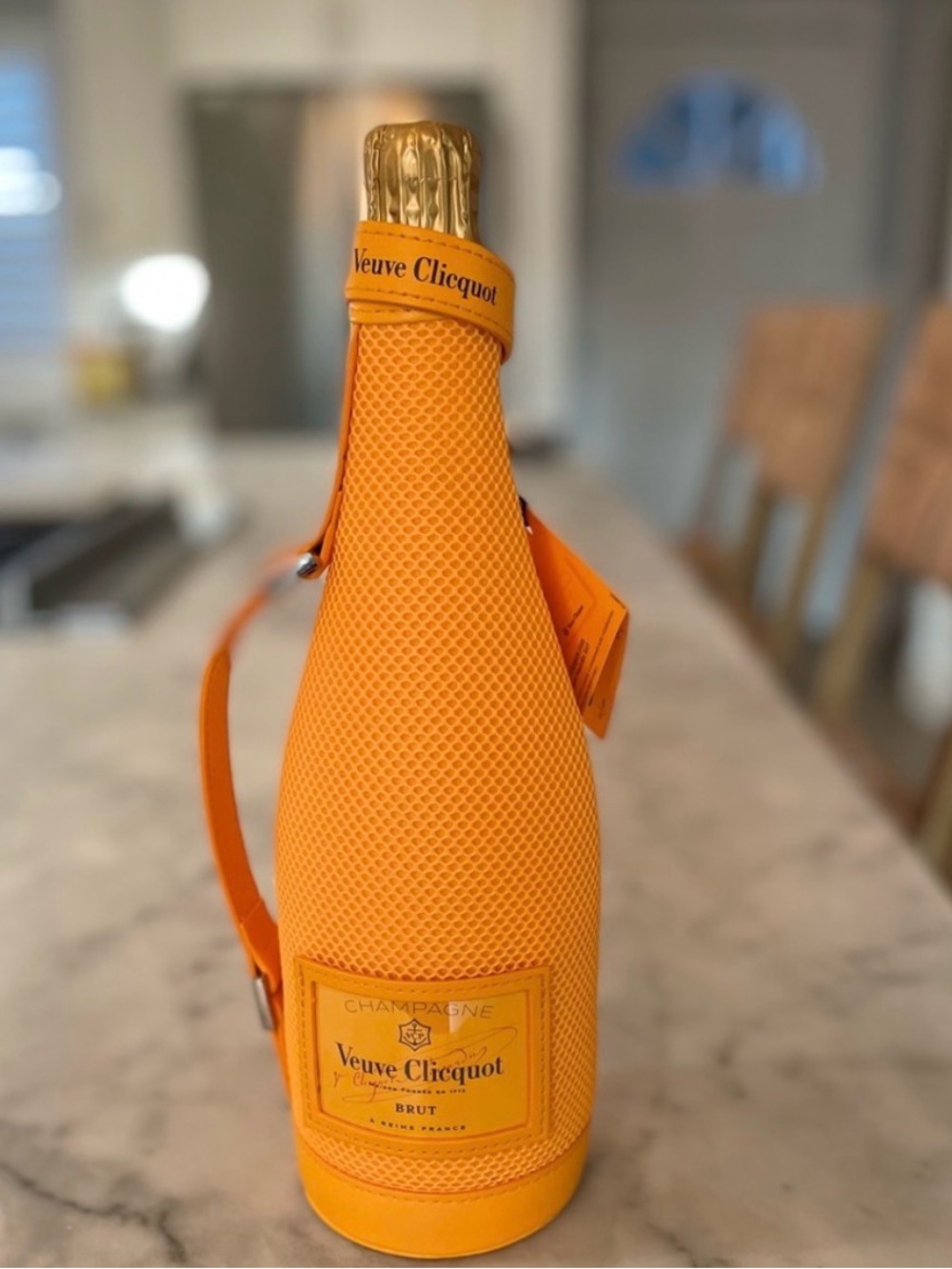 NEW Veuve Cliquot Champagne Ice Jacket Orange Gift Luxury Birthday Gift Fun